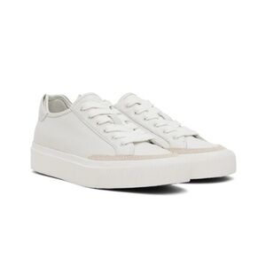 Rag & Bone Women’s Army Low Top Leather White Sneakers 38.5 EUC